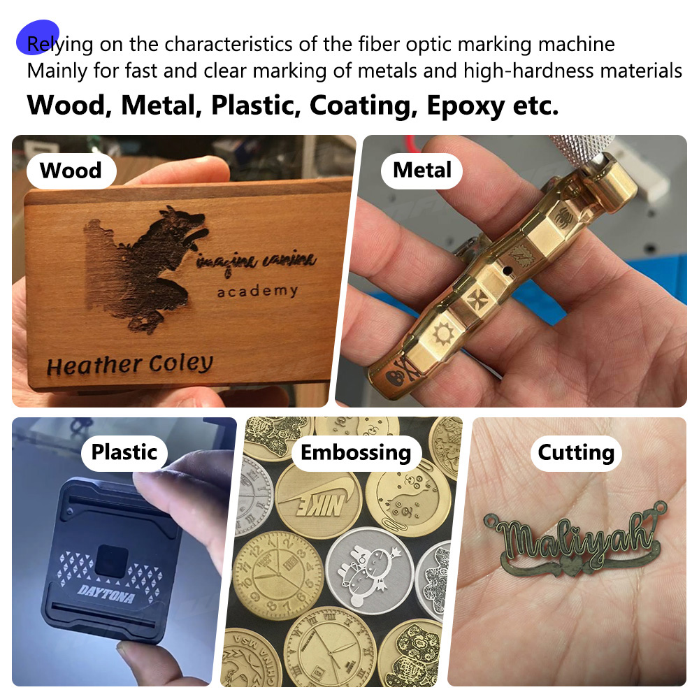 Industrial Use Of Laser - Maxwave 100 W 3D-Laserbeschriftungsmaschine für den