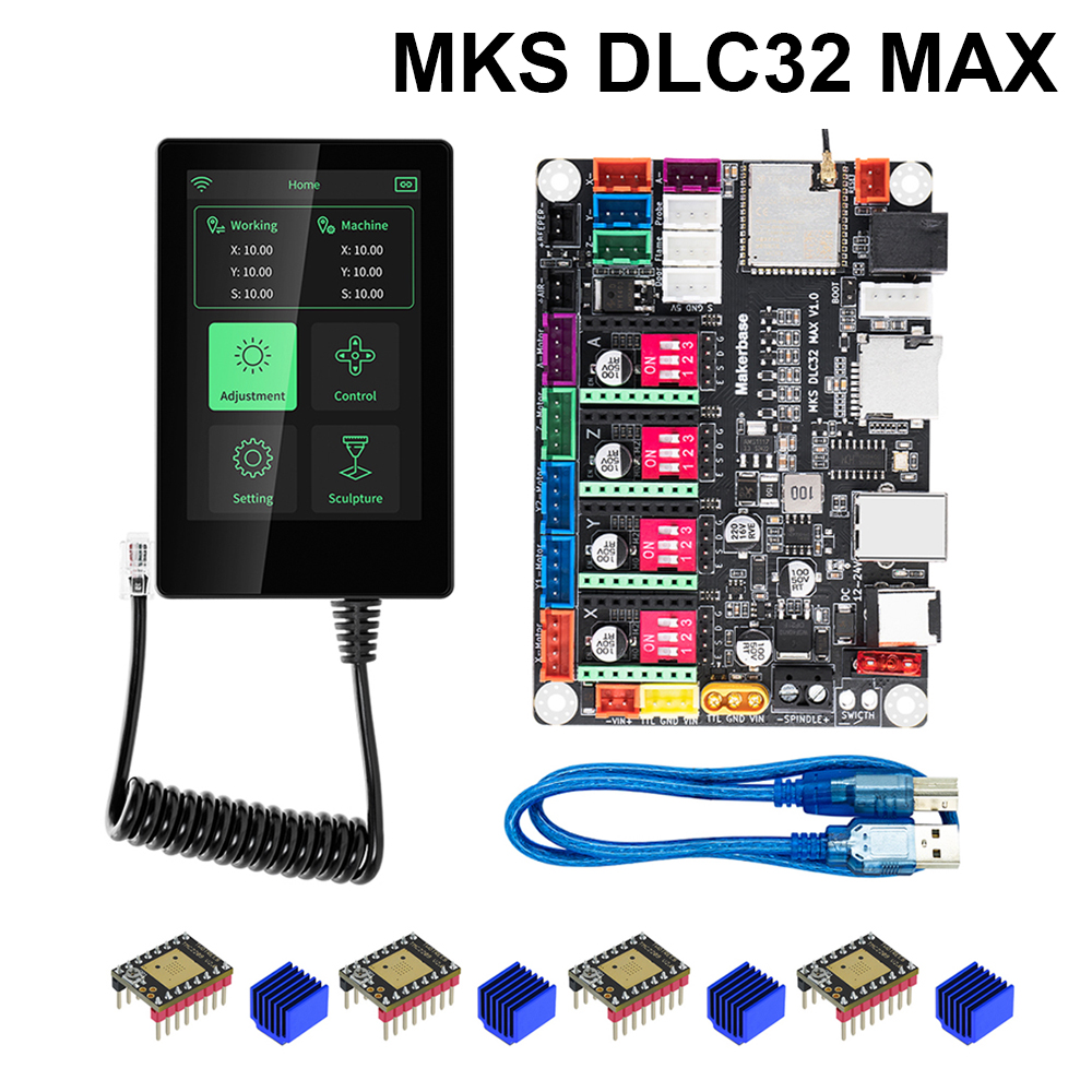Controller Grbl Board - Makerbase MKS DLC32 MAX TMC2209 CNC-Fräsplatine