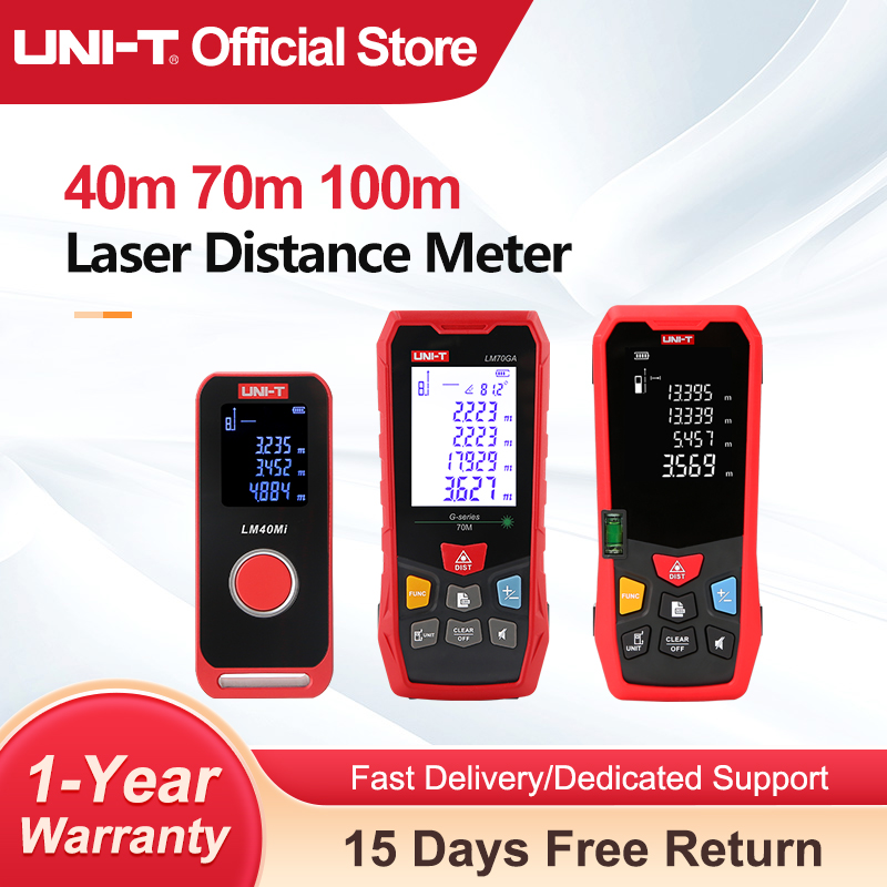 Industrial Laser Training - UNI-T Laser-Entfernungsmesser 40m 60m 70m 100m