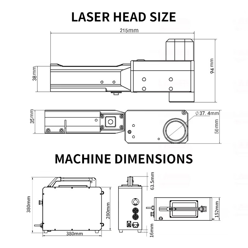 Tragbarer Rucksack-Laserreinig – Industrial Laser Rust Remover Bewertung und Preis