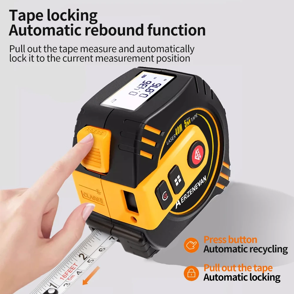 80m Laser-Messband Messwerkzeu – Industrial Laser Training Bewertung und Preis