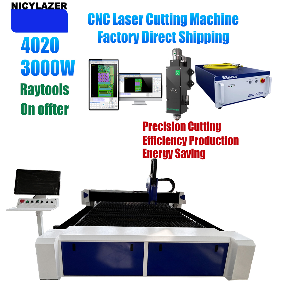 NICYLAZER CNC 3000W 4020 Faser – Industrial Laser Cutters Bewertung und Preis