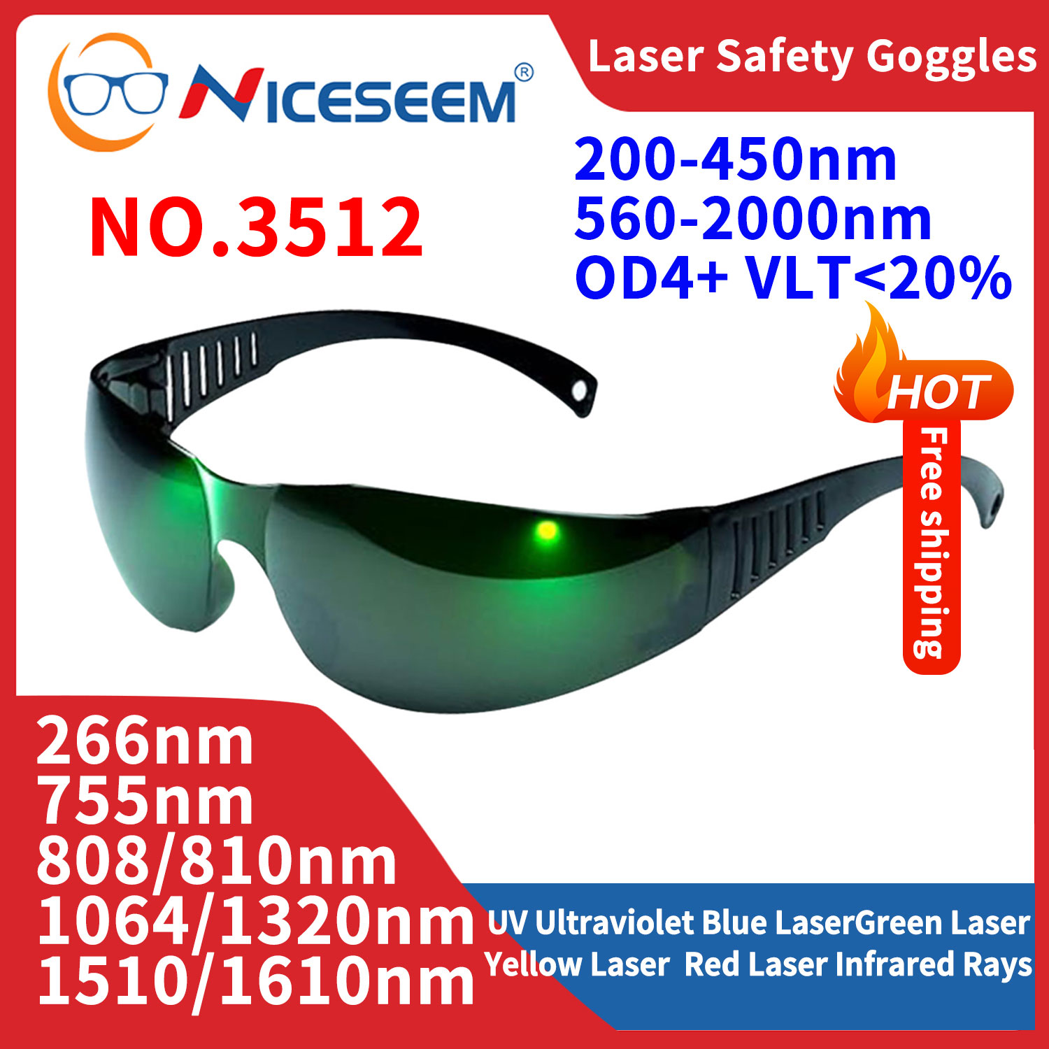 Bleibrille Strahlungsbrille Sc – Industrial Laser Glasses Bewertung und Preis