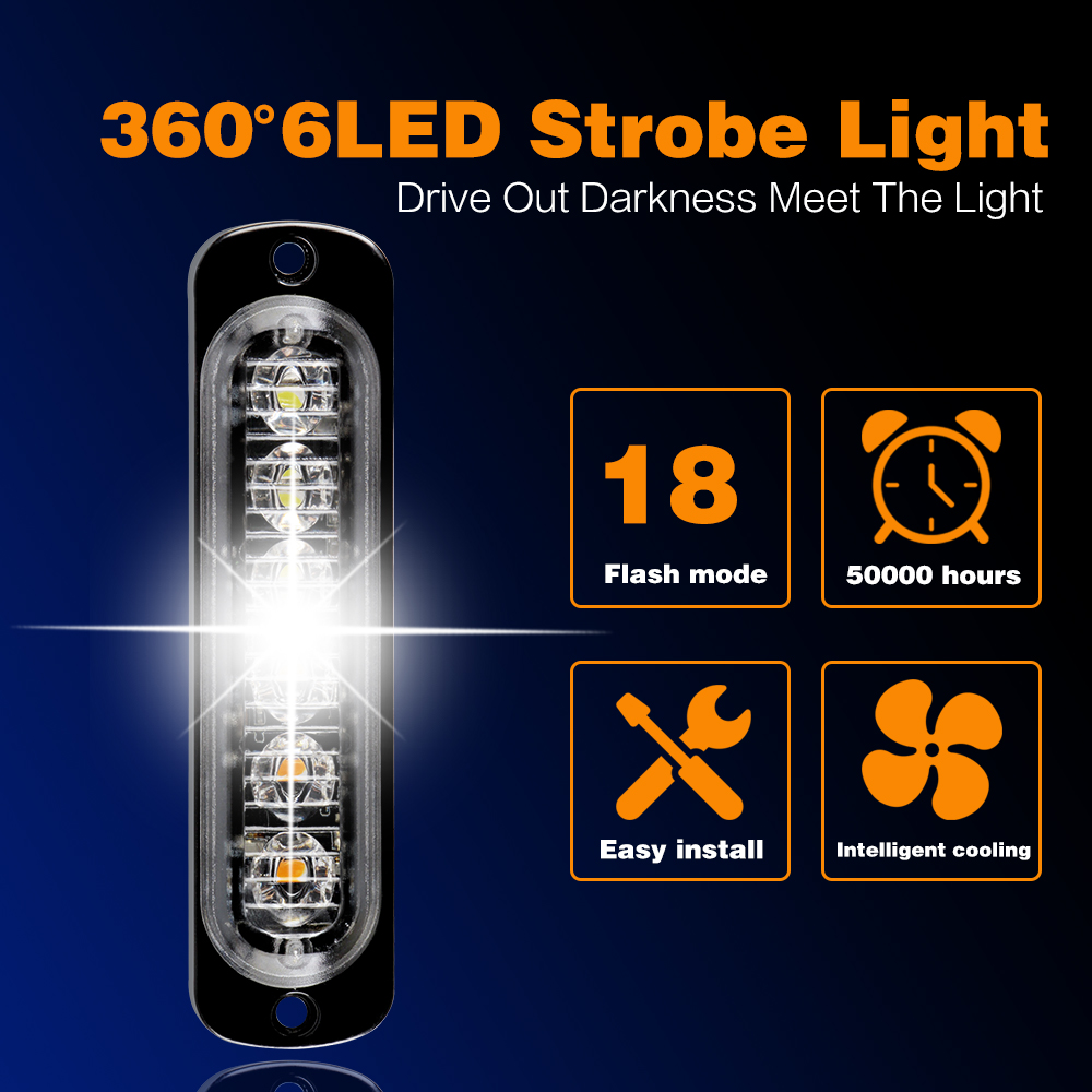 6 LED Strobe Warnleuchten Stro – Industrial Laser Pointer 24V Bewertung und Preis